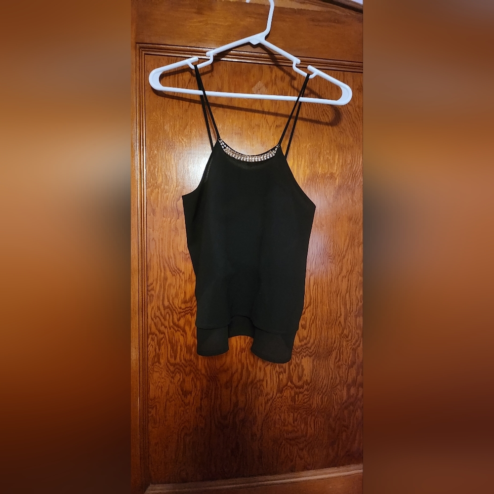 A'GACI Black tank top
